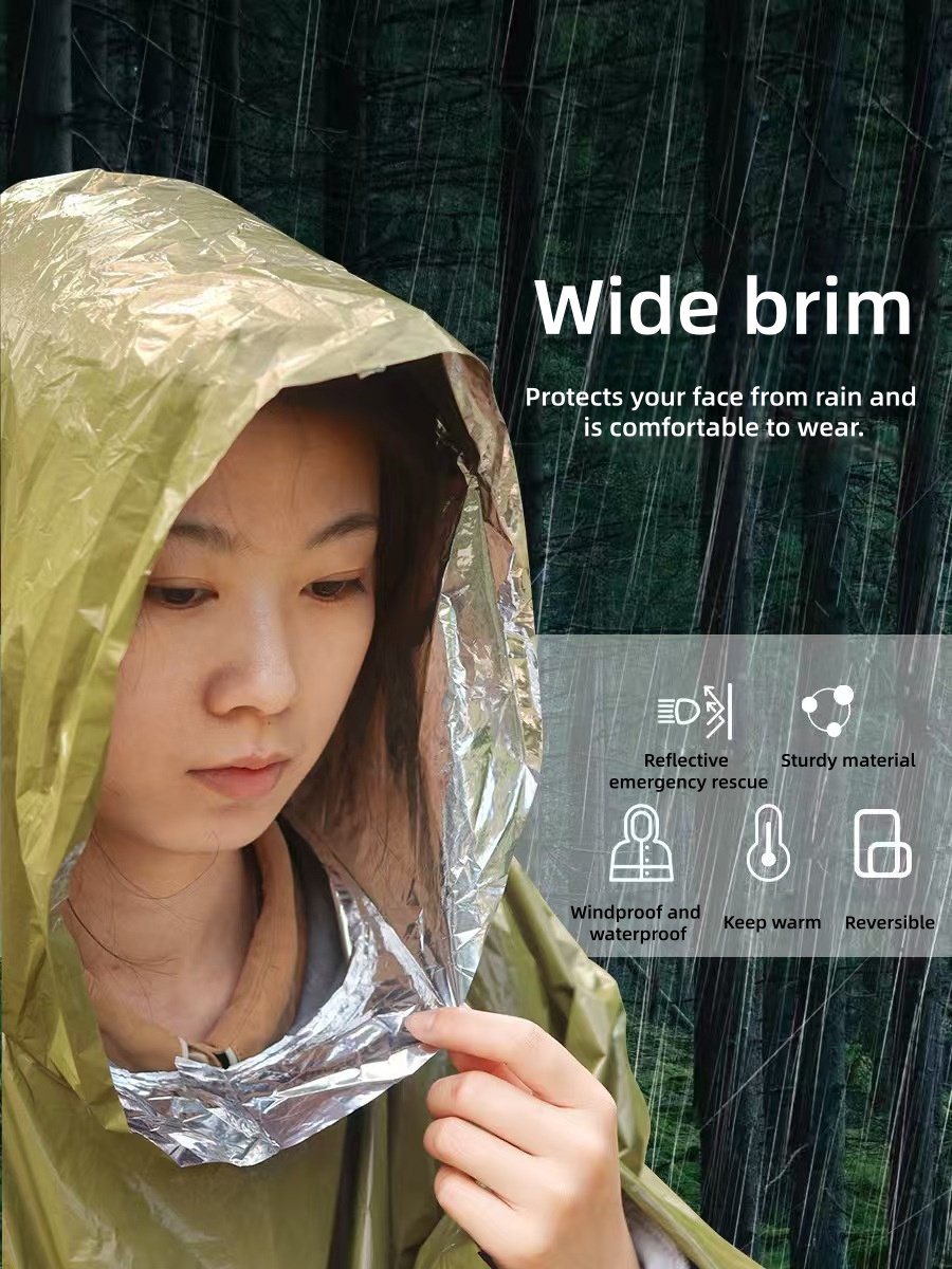Imperméable d'urgence Portable - Survival Blanket Reflective avis et prix