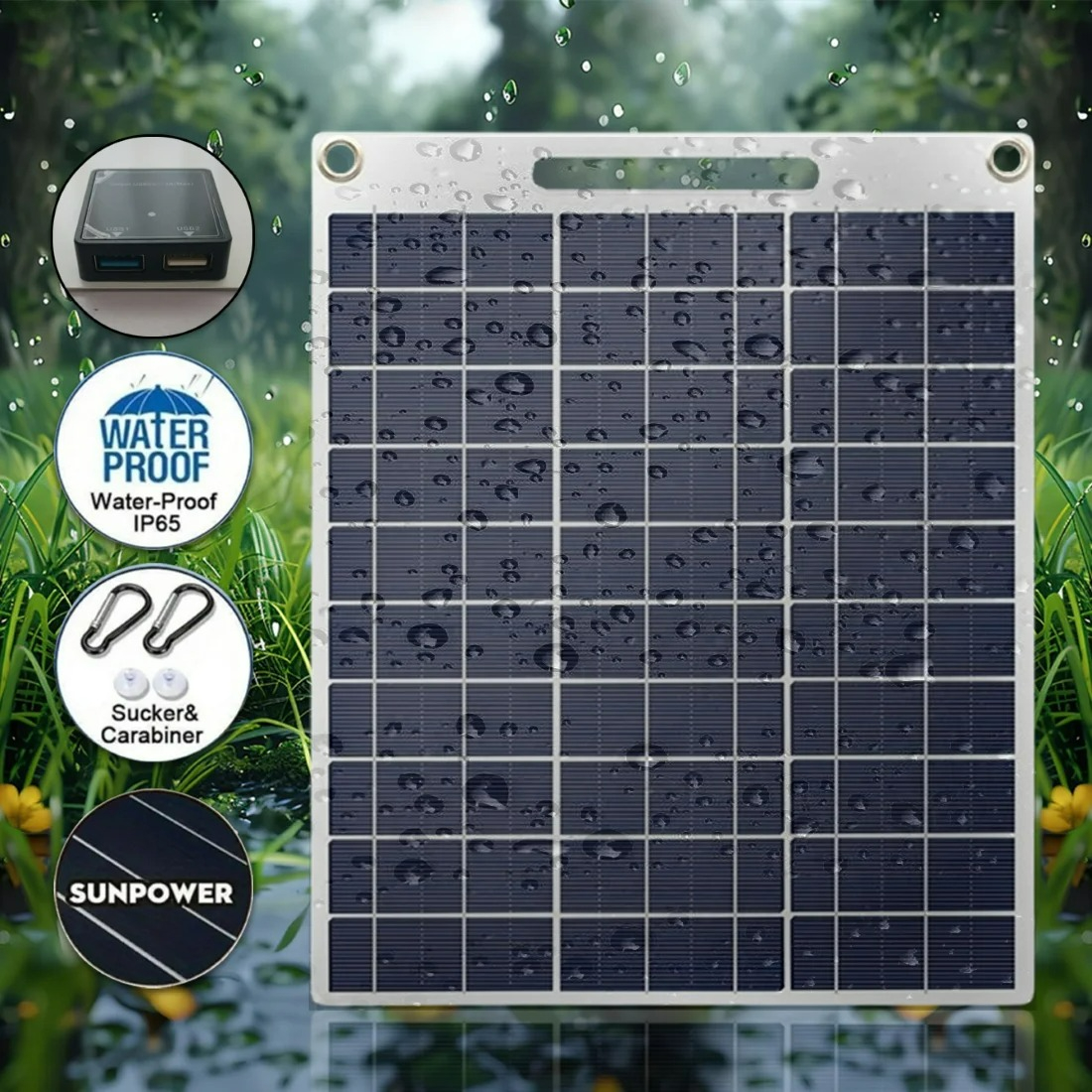 Chargeur solaire haute vitesse - Solar Emergency Charger avis et prix