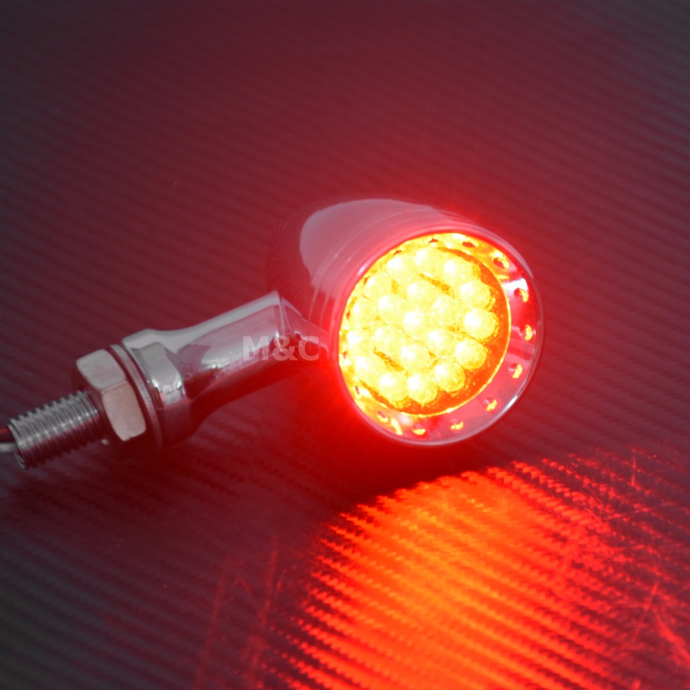 Clignotant LED pour moto, clig - Signal Panel Orange avis et prix