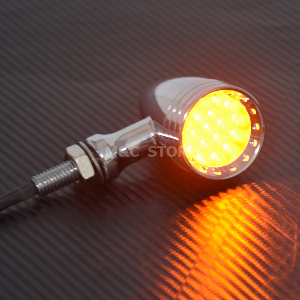 Clignotant LED pour moto, clig - Signal Panel Orange avis et prix