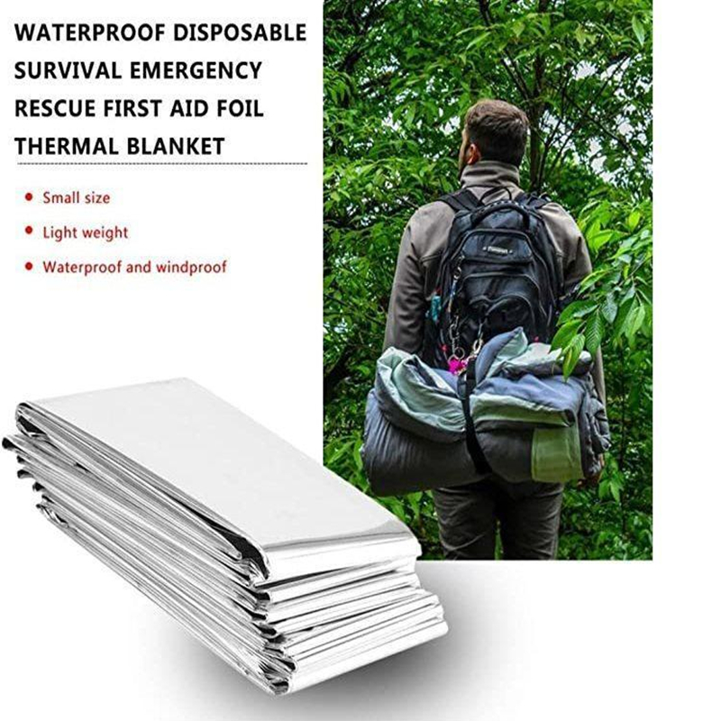 Couverture de survie thermique - Emergency Mylar Tent avis et prix