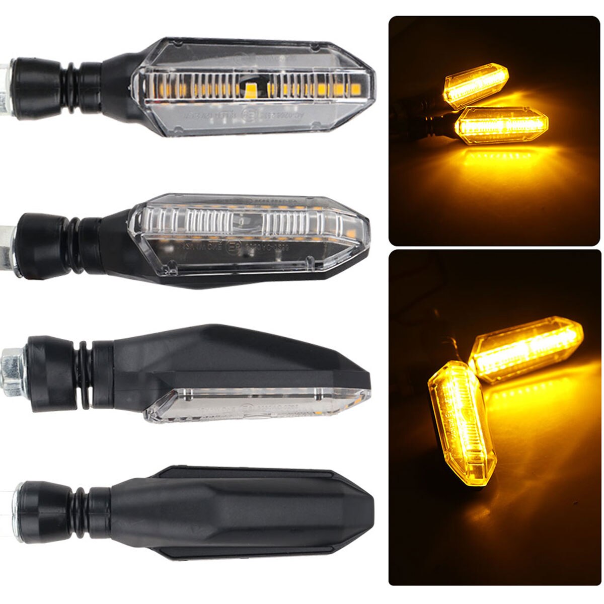 Clignotants LED jaunes pour mo - Sos Light Strobe avis et prix