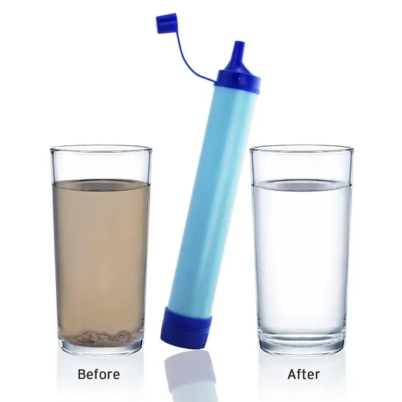1 pièce Mini filtre à eau port - Water Purification Straw avis et prix