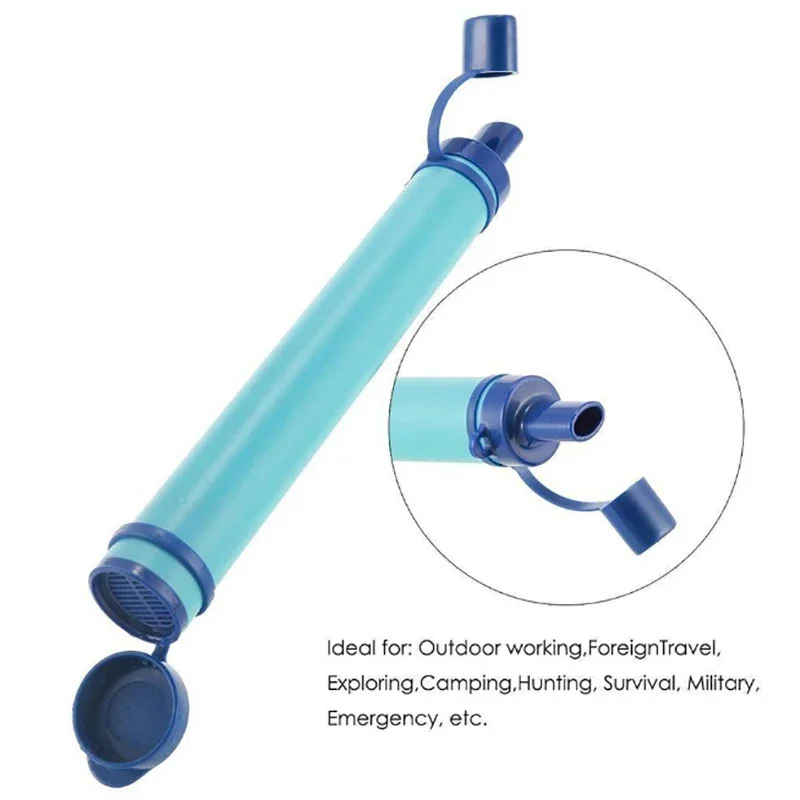 1 pièce Mini filtre à eau port - Water Purification Straw avis et prix