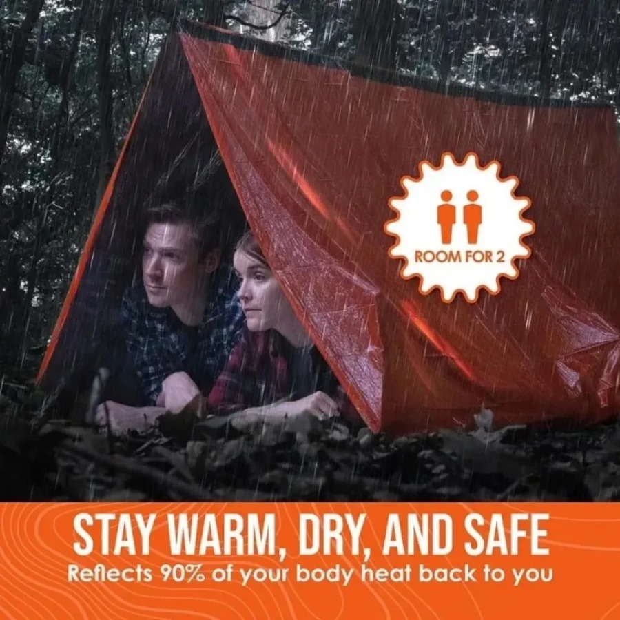 Sac de couchage d'urgence Anti - Emergency Mylar Tent avis et prix