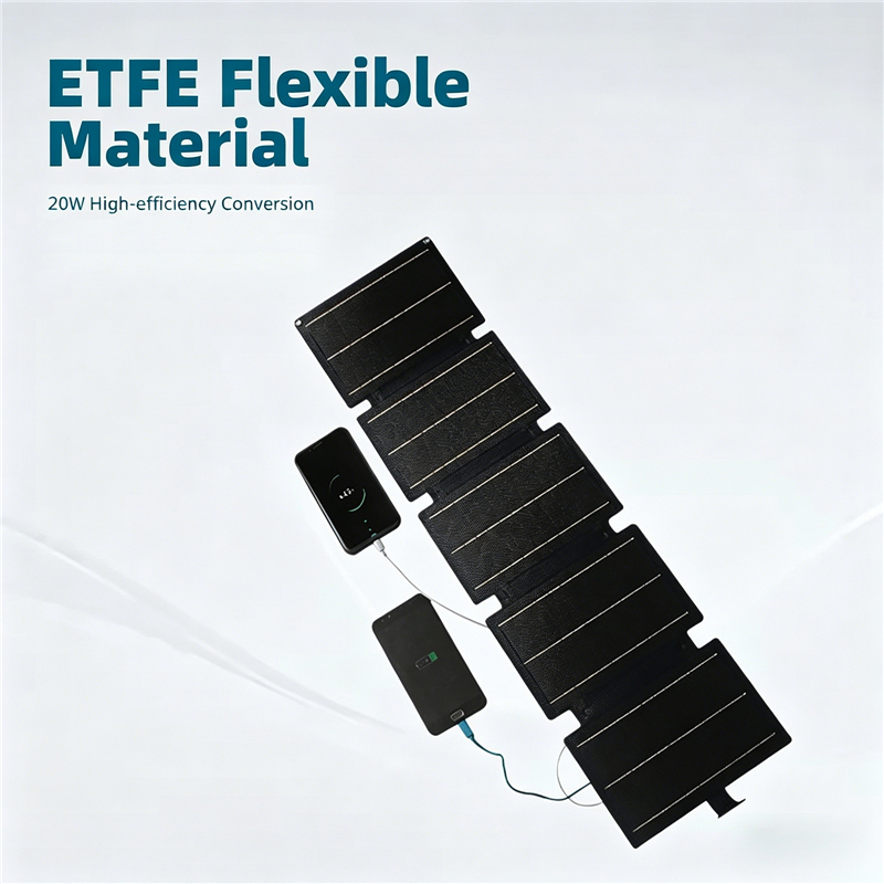 Chargeur solaire flexible à 5  - Solar Emergency Charger avis et prix