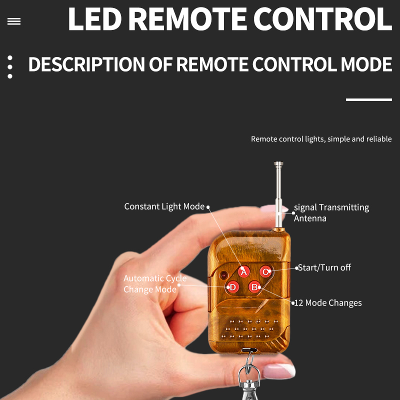 Feux d'avertissement LED sans  - Sos Light Strobe avis et prix