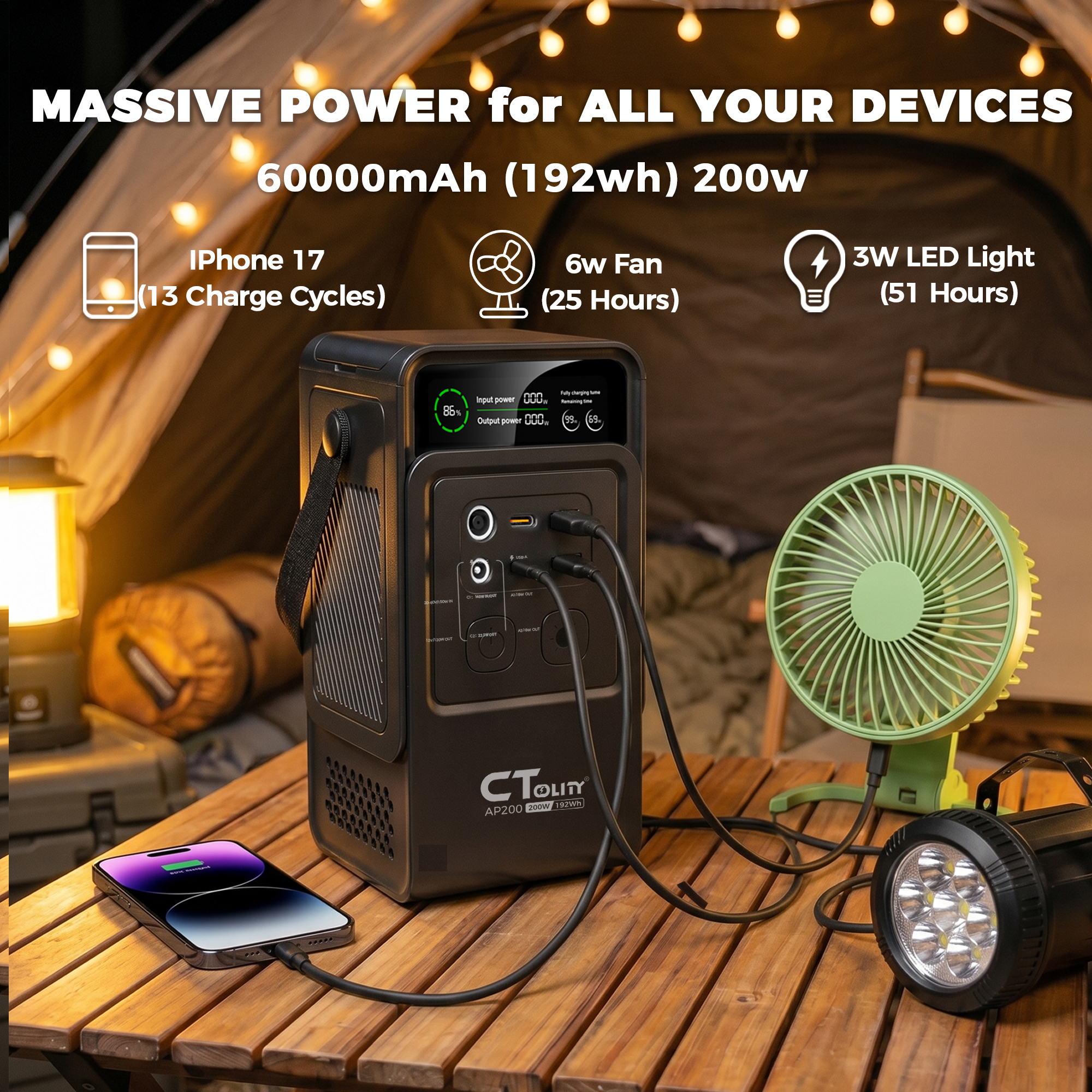 Station d'alimentation portabl - Solar Emergency Charger avis et prix
