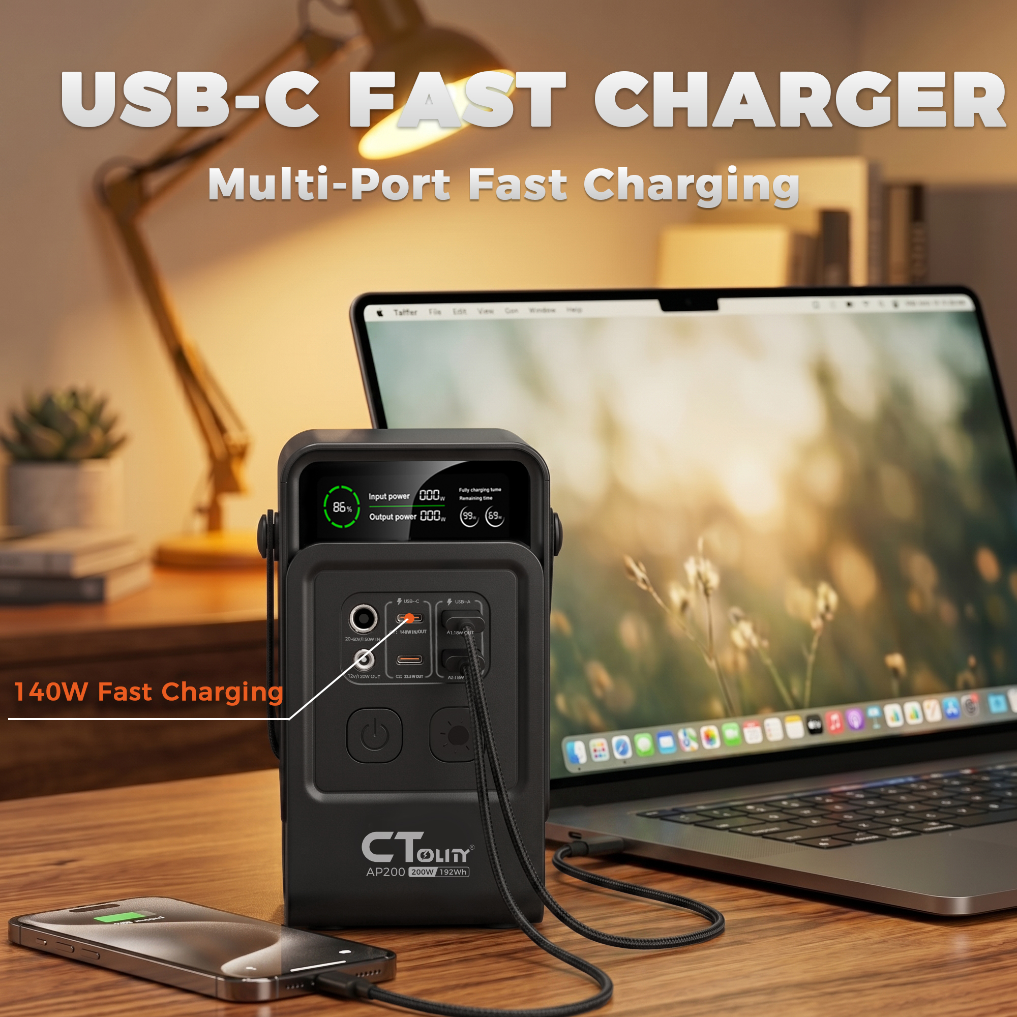 Station d'alimentation portabl - Solar Emergency Charger avis et prix
