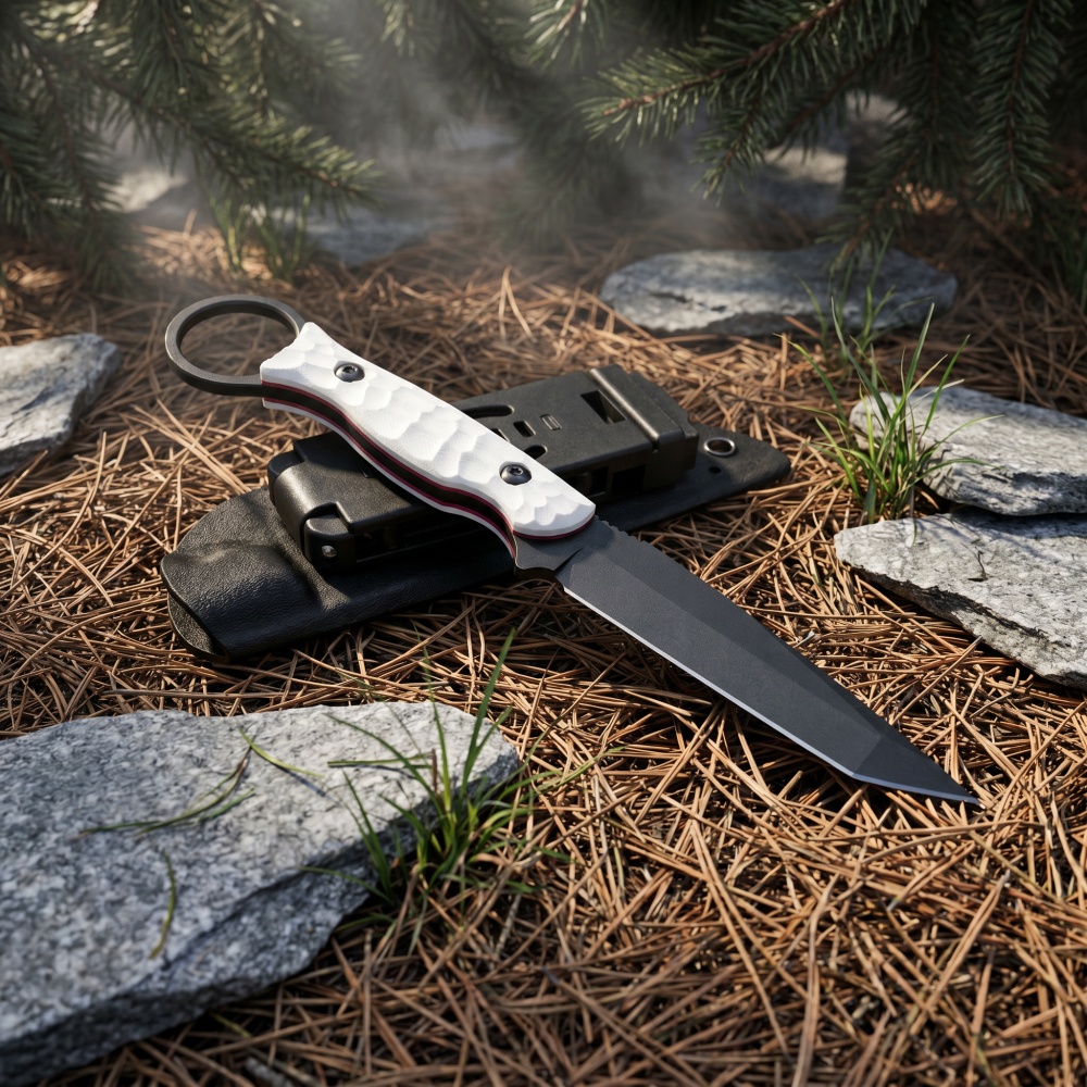 Couteau droit de camping léger - Bushcraft Knife Fixed avis et prix