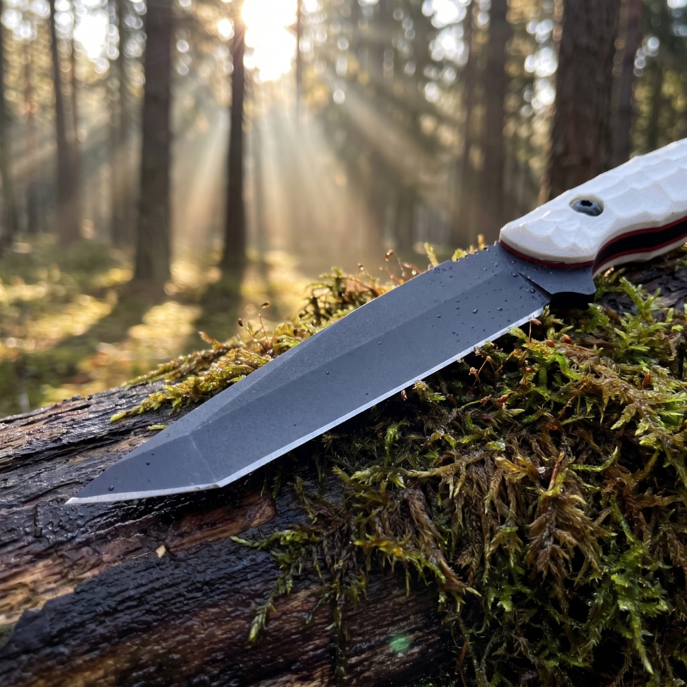 Couteau droit de camping léger - Bushcraft Knife Fixed avis et prix