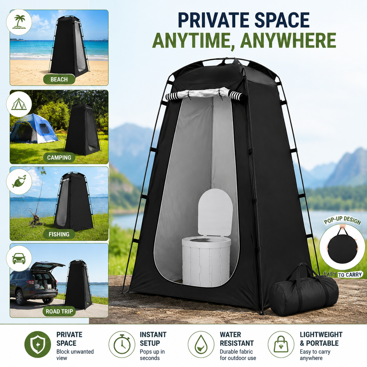 Tente de Douche et Toilettes P - Emergency Mylar Tent avis et prix