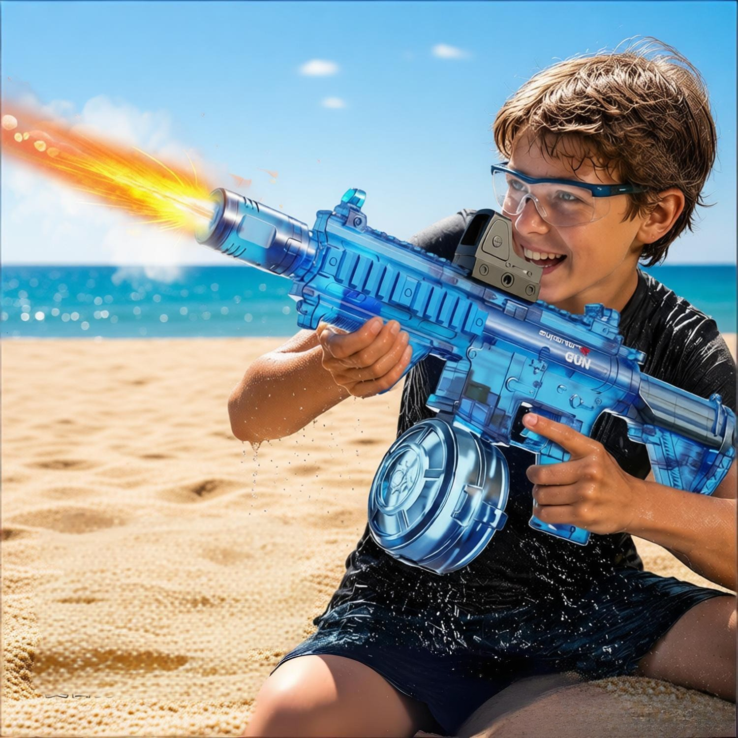 Pistolet à eau automatique pou - Sos Light Strobe avis et prix