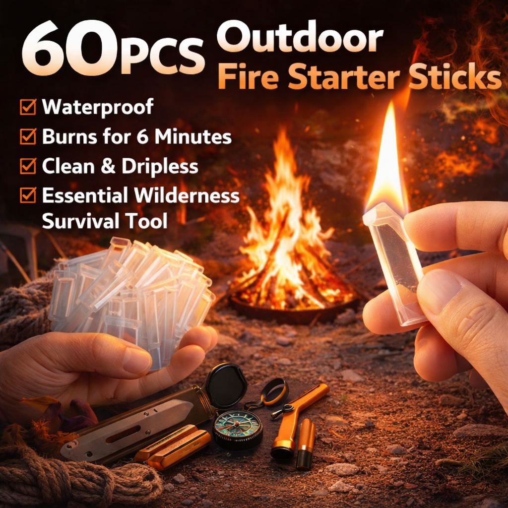60 bâtonnets allume-feu imperm - Fire Starting Kit avis et prix