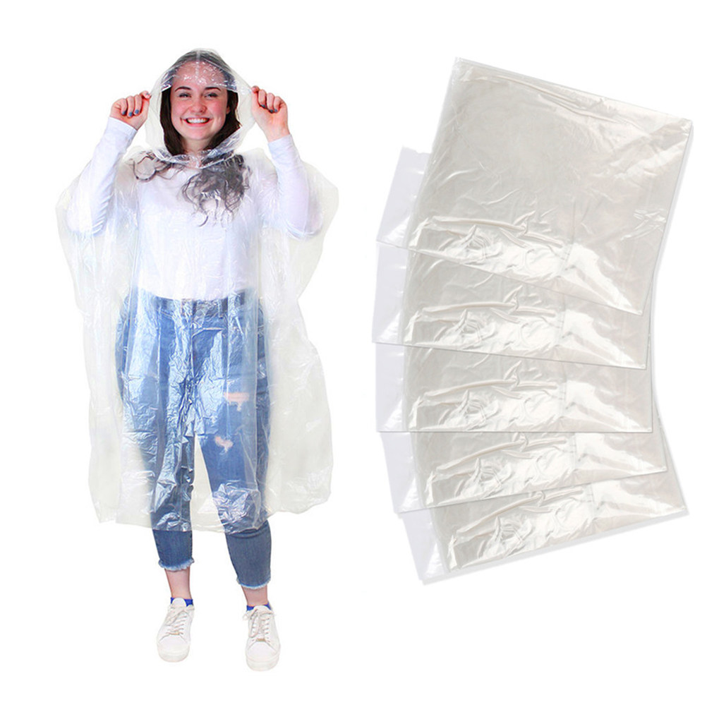 10 pièces de ponchos de pluie  - Emergency Poncho Rain avis et prix