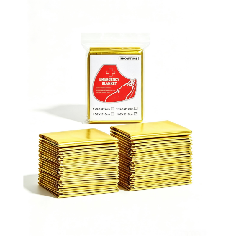 Lot de 12 grandes couvertures  - Survival Blanket Reflective avis et prix