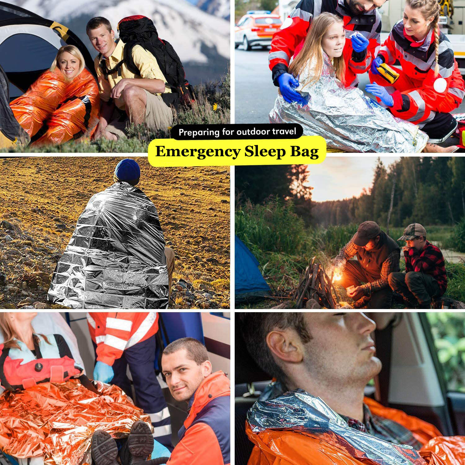 Sac de couchage de survie d'ur - Bivy Bag Emergency avis et prix