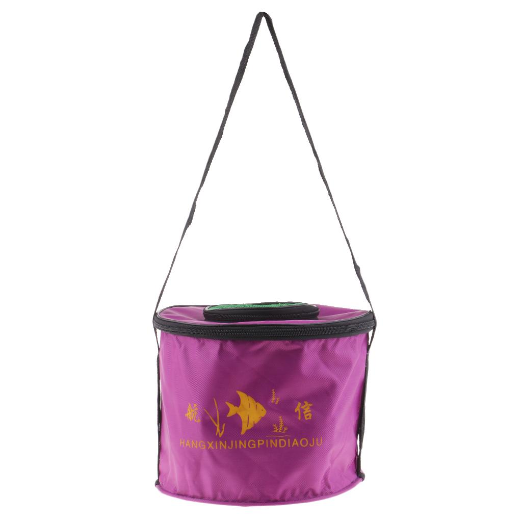 Seau de pêche pliable en toile - Water Bag Collapsible avis et prix