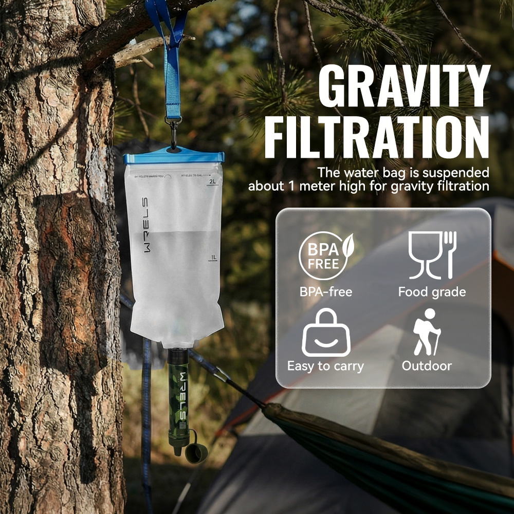 Système de filtration d'eau po - Water Purification Straw avis et prix