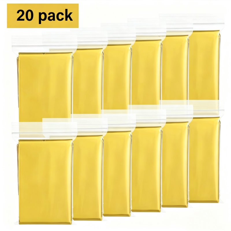 20 couvertures thermiques géan - Survival Blanket Reflective avis et prix